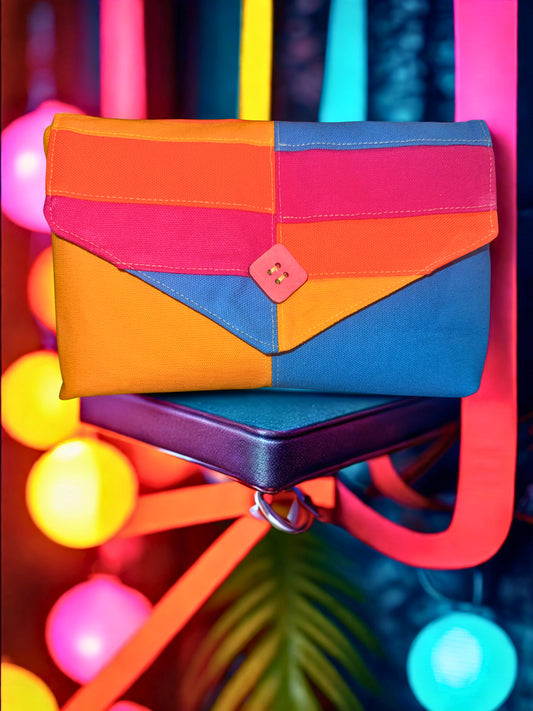 Stitchin’ by M.- Bright Clutch