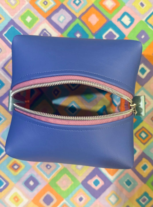 Stitchin’ by M.- Handcrafted zippered toiletry bag suited for your every day use