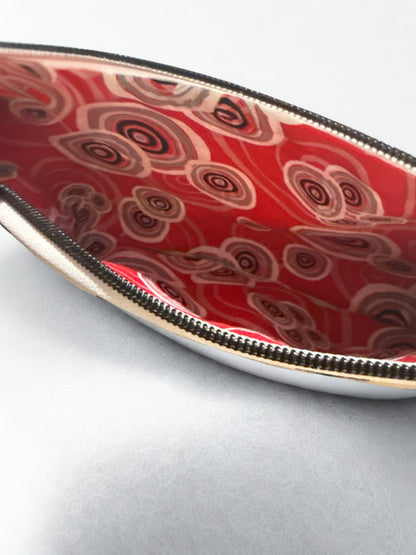 Stitchin’ by M.- Handheld Clutch