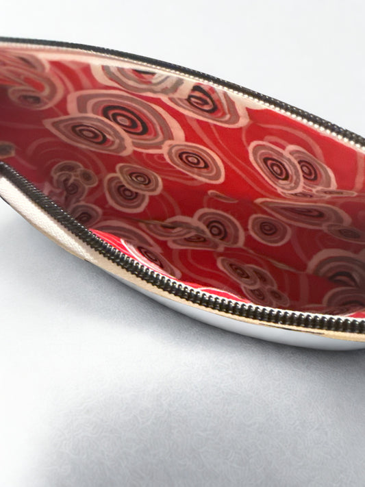 Stitchin’ by M.- Handheld Clutch