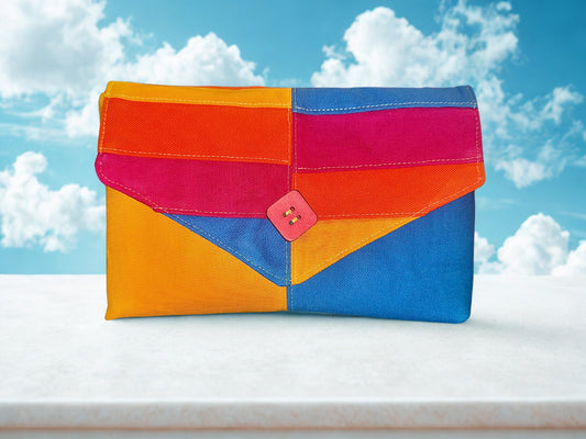 Stitchin’ by M.- Bright Clutch